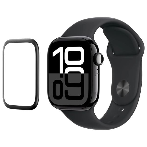  Infinity Tech cover for Apple Watch 10, 42mm - Transparent 