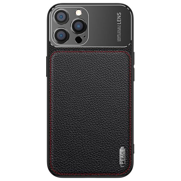  Fashion Case Mobile Cover For iPhone 12 - Black 