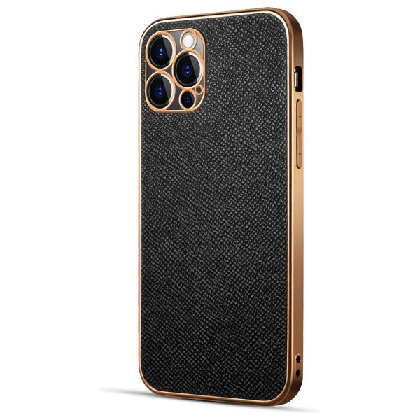  حافظة موبايل فاشن كيس لجهاز ايفون 12 برو - اسود 