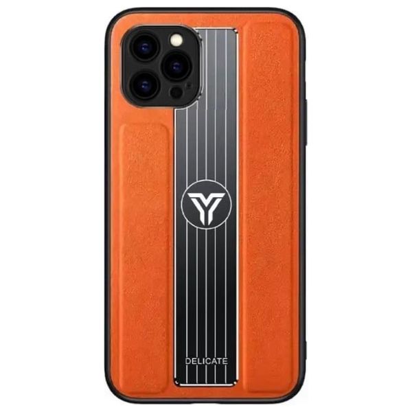  Fashion Case Mobile Cover For iPhone 12 Pro - Orange 