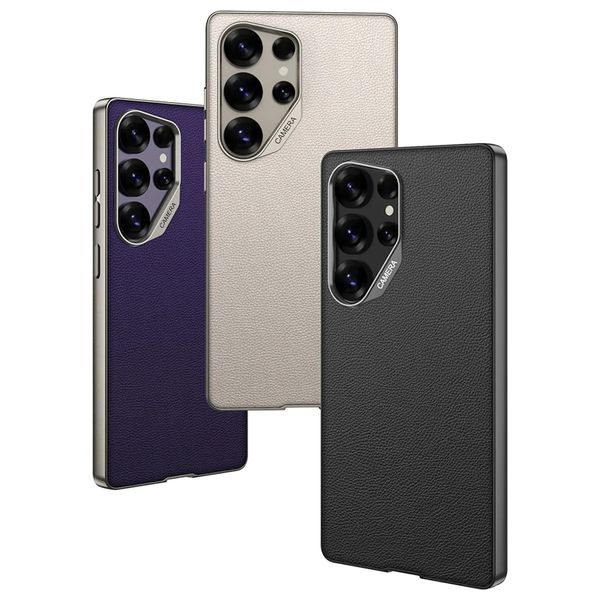  Fashion Case Mobile Cover For Samsung S25 Ultra - Titanium Black 