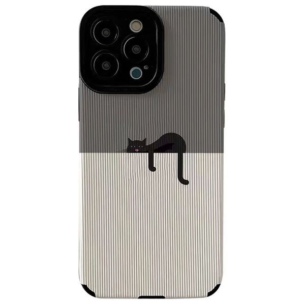 Fashion Case Mobile Cover For iPhone 16 Pro Max - Gray 