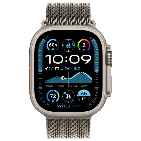  Infinity Tech Titanium Milanese Loop Band for Apple Watch - 49mm 