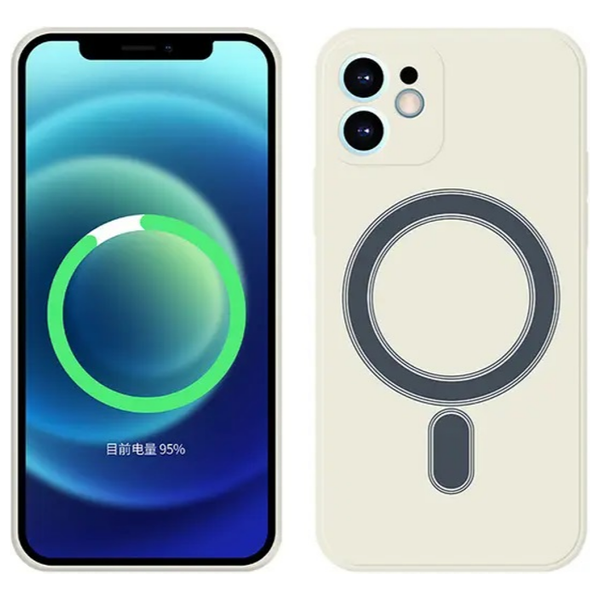  حافظة موبايل فاشن كيس لجهاز ايفون 12 - ابيض 