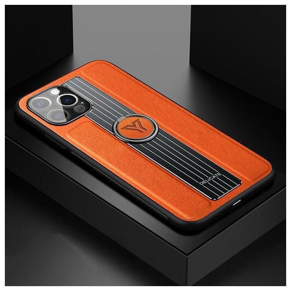  Fashion Case Mobile Cover For iPhone 12 Pro - Orange 