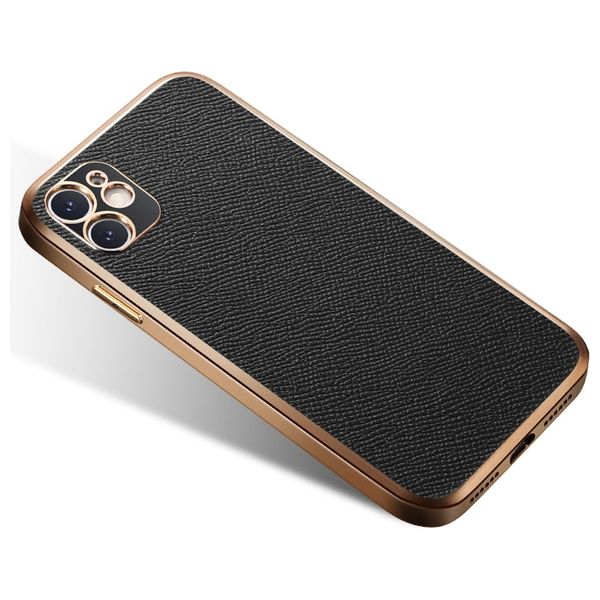  حافظة موبايل فاشن كيس لجهاز ايفون 12 - اسود 