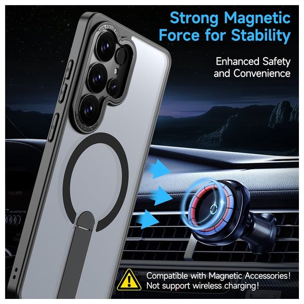  Fashion Case for Samsung Galaxy S26 Ultra - Black 