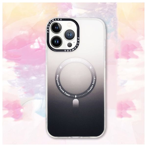  Fashion Case Mobile Cover For iPhone 15 Pro - Black 