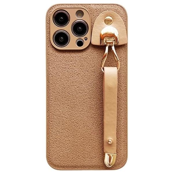  Fashion Case Mobile Cover For iPhone 16 Pro Max - Desert Titanium 