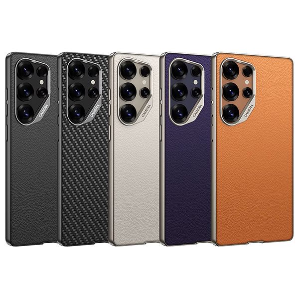  Fashion Case Mobile Cover For Samsung S25 Ultra - Titanium Black 