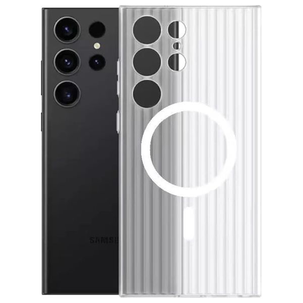  حافظة موبايل فاشن كيس لجهاز سامسونج S23 الترا - ابيض 