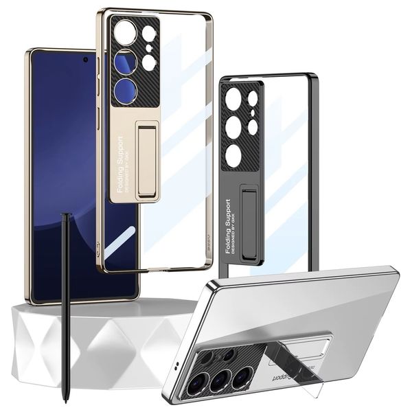  Fashion Case Mobile Cover For Samsung S25 Ultra - Titanium Black 