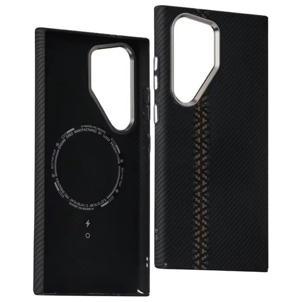  حافظة موبايل فاشن كيس لجهاز سامسونج S23 الترا - اسود 