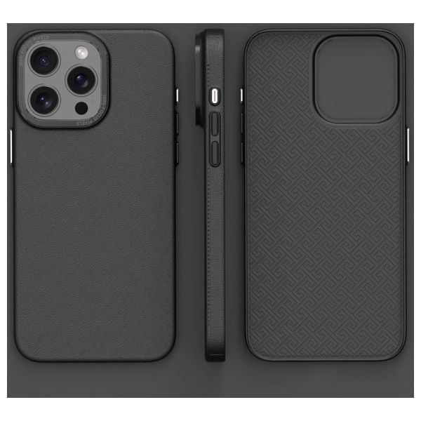  حافظة موبايل فاشن كيس لجهاز ايفون 16 برو - اسود 