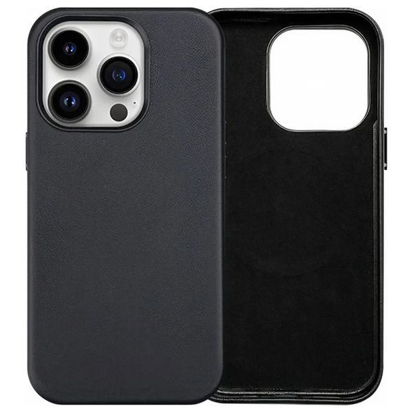  Fashion Case Mobile Cover For iPhone 16 Pro Max - Black 