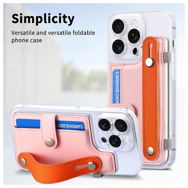  حافظة موبايل فاشن كيس لجهاز ايفون 16 برو ماكس - شفاف 