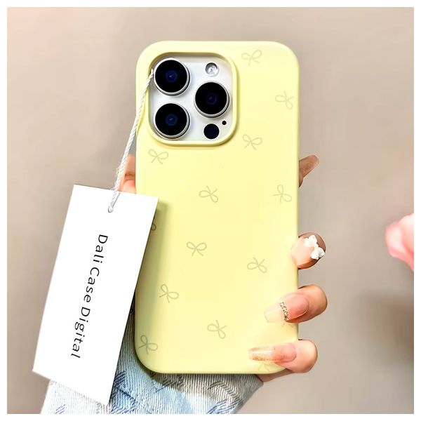  Fashion Case Mobile Cover For iPhone 16 - Yellow 