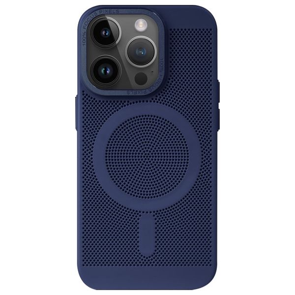  Fashion Case Mobile Cover For iPhone 15 Pro - Blue 