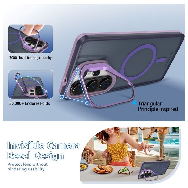  Fashion Case - Samsung Galaxy S26 Ultra Acrylic MagSafe Stand Case 