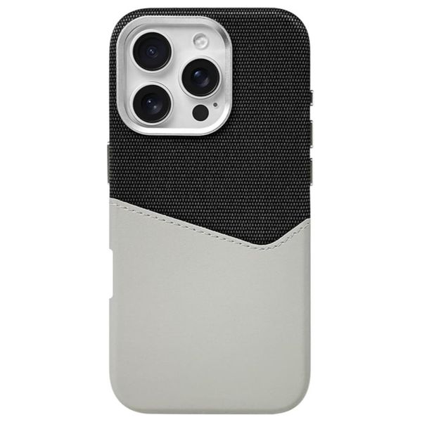  Fashion Case Mobile Cover For iPhone 16 Pro - Black 