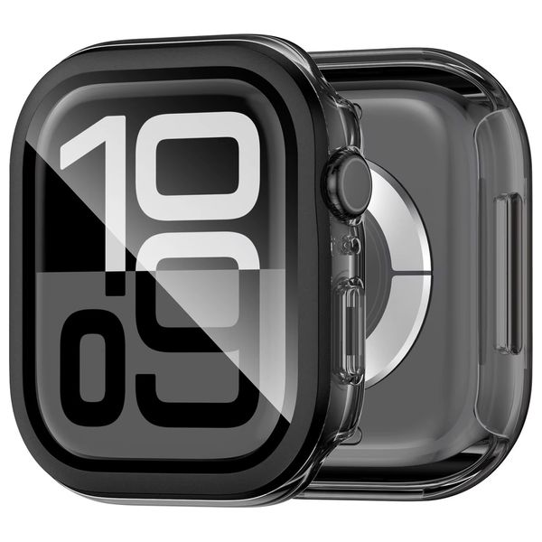  Fashion Case cover for Apple Watch 10, 46mm - Black 