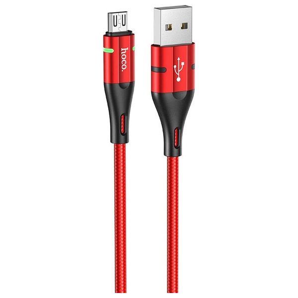  كيبل هوكو - يو اس بي اي إلى مايكرو يو اس بي - 1.2 متر - أحمر 