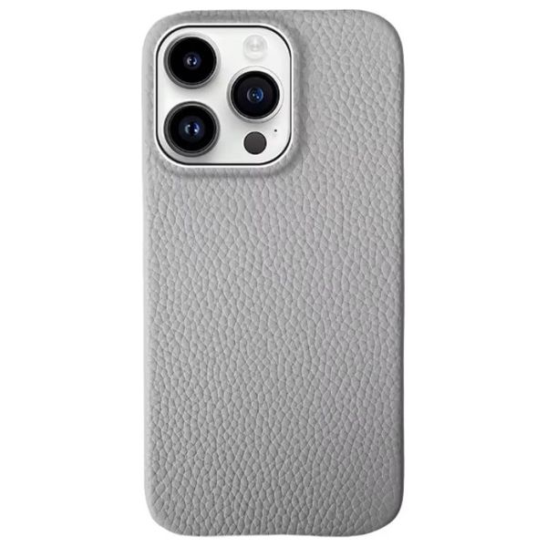  Fashion Case Mobile Cover For iPhone 15 Pro Max - Titanium Gray 
