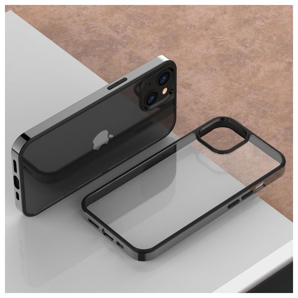  حافظة موبايل فاشن كيس لجهاز ايفون 14 بلس - اسود 