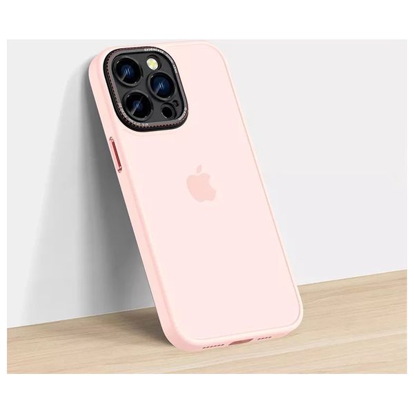  Fashion Case Mobile Cover For iPhone 14 - Pink 