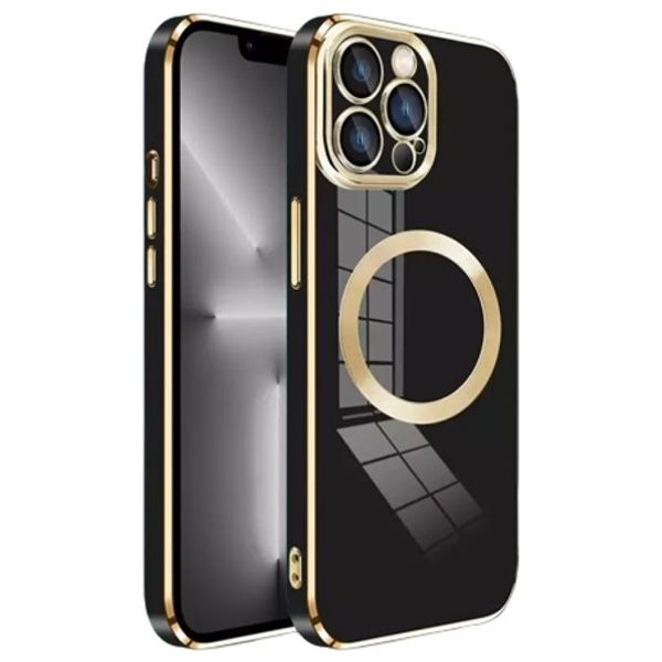  حافظة موبايل فاشن كيس لجهاز ايفون 14 - اسود 