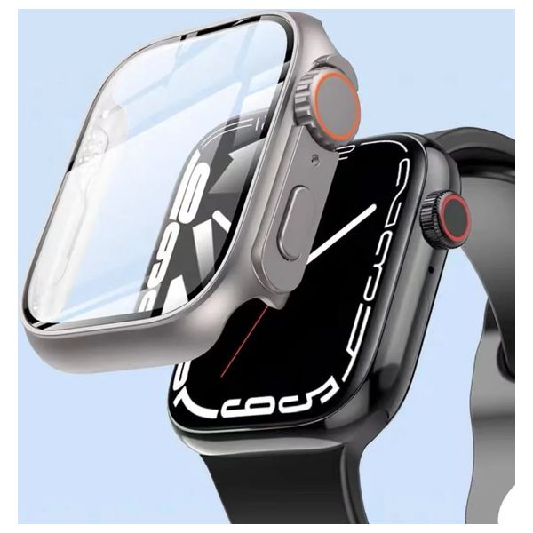  Fashion Case Apple Watch Protective Case - Titanium 