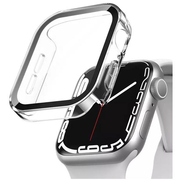  Fashion Case Apple Watch Protective Case - Transparent 