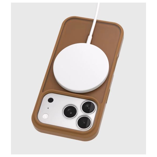  حافظة موبايل فاشن كيس لجهاز ايفون 17 برو ماكس - بني 