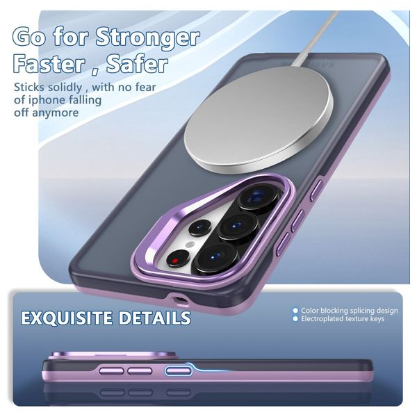  Fashion Case - Samsung Galaxy S26 Ultra Acrylic MagSafe Stand Case 
