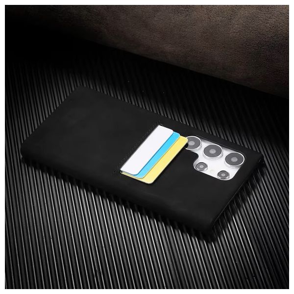  Fashion Case Mobile Cover For Samsung S24 Ultra - Black 