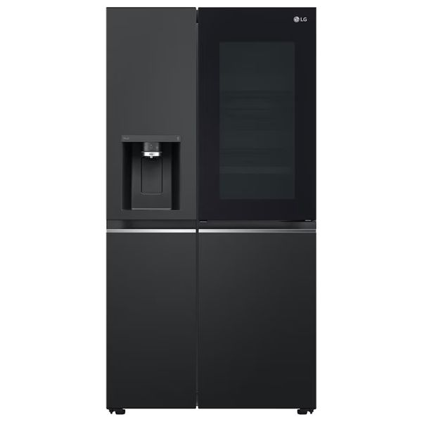  ثلاجة ال جي ذات التصميم الفرنسي - 22 قدم - GCX-287TVAN - اسود 