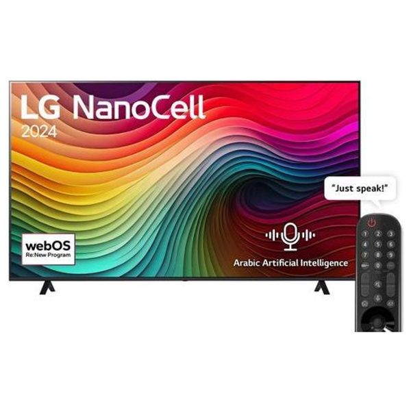  شاشة ال جي 55-انج فئة NANO80T6A - سمارت - 4K - NanoCell - هيرتز 60 