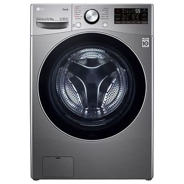  LG WDL91H62PN - 15Kg - 1400RPM - Front Loading Washing Machine - Silver 