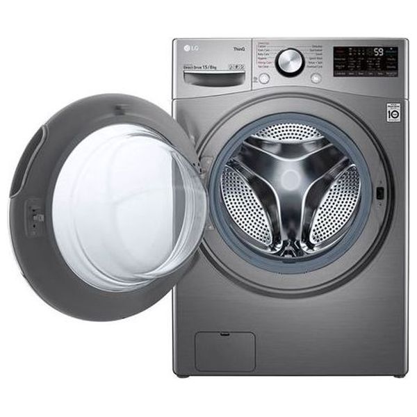  LG WDL91H62PN - 15Kg - 1400RPM - Front Loading Washing Machine - Silver 