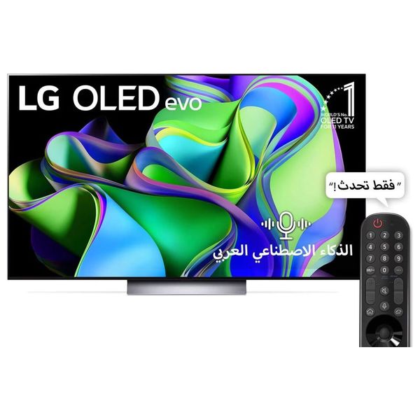  شاشة ال جي 77-انج فئة OLED77C36LA - سمارت - 4K - OLED UHD - إصدار 2023 - 120 هيرتز 