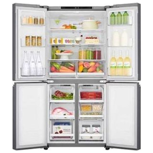  LG GCB-334DVL - 22ft - Side By Side Refrigerator - Silver 