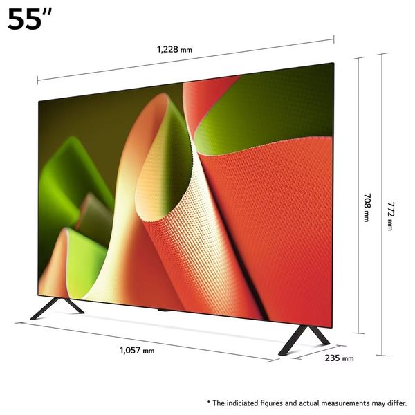 شاشة ال جي 55-انج فئة OLED55B46LA - سمارت - 4K - OLED UHD - هيرتز 120 - إصدار 2024 