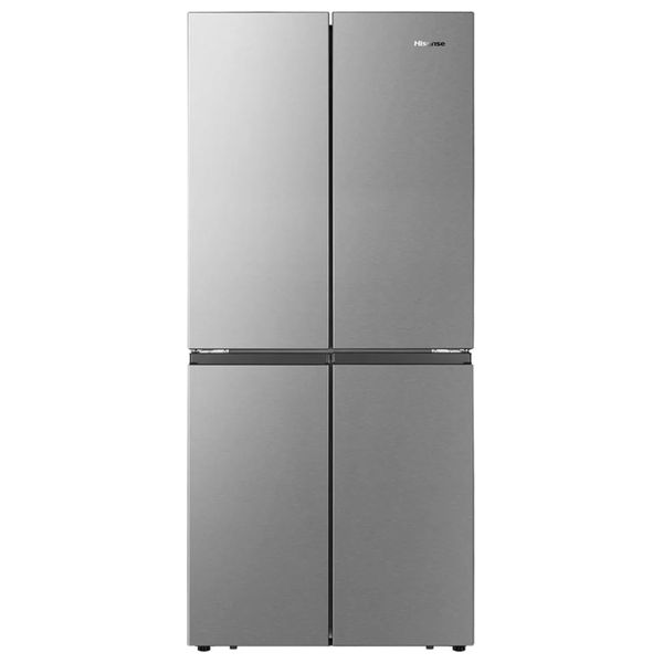 ثلاجة هايسنس ذات الابواب المزدوجة – 15 قدم – RQ561N4AC1 – سلفر