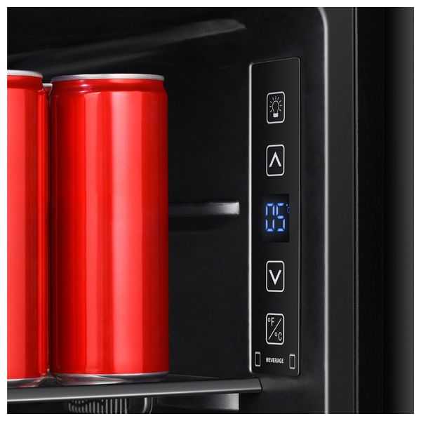  ثلاجة هايسنس عارضة - 3 قدم - RBC122N4SU - اسود 