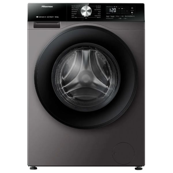  Hisense WF3S1043BT - 10.5Kg - 1400RPM - Front Loading Washing Machine - Gray 