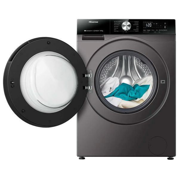  Hisense WF3S1043BT - 10.5Kg - 1400RPM - Front Loading Washing Machine - Gray 