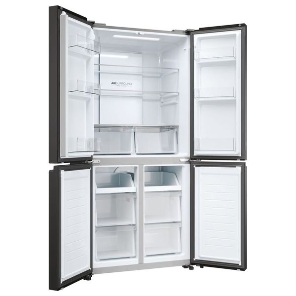  Haier HRF-525MB - 17ft - French Door Refrigerator - Black 