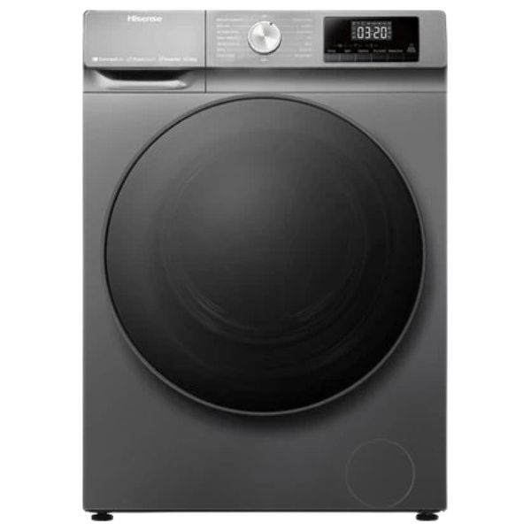  Hisense WD3S1043BT - 10Kg - 1400RPM - Front Loading Washing Machine - Gray 
