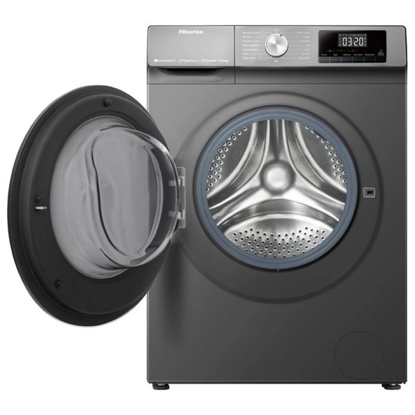  Hisense WD3S1043BT - 10Kg - 1400RPM - Front Loading Washing Machine - Gray 