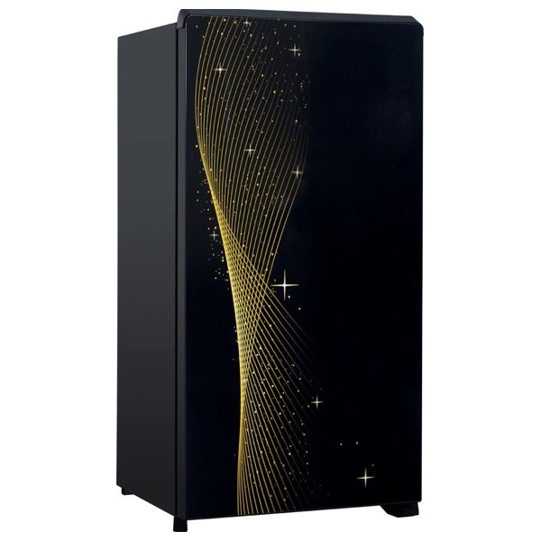  Haier HR-185-MSG - 5ft - 1-Door Refrigerator - Black 